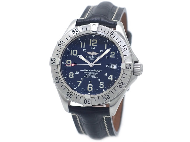 ブライトリング スーパーオーシャン A17345 自動巻 OH済 1999年 USED