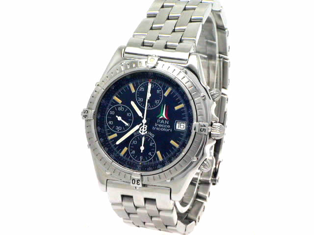 ブライトリング クロノマット フレッチトリコロール A13050.1 自動巻 OH済 USED