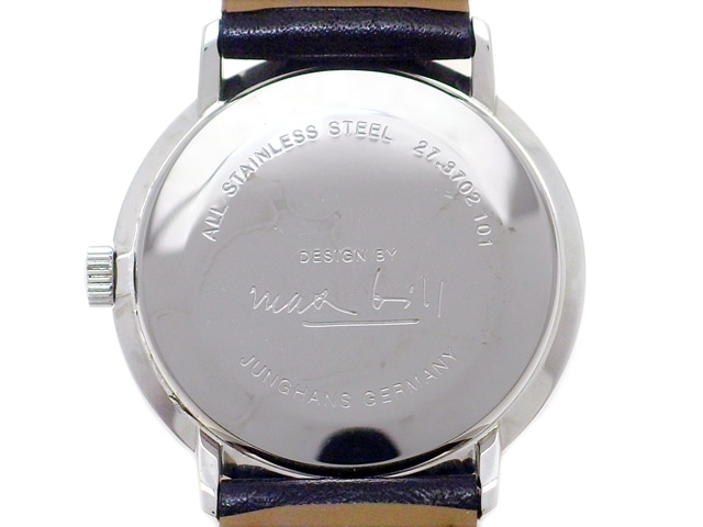 ユンハンス マックスビル デザイン027/3702 手巻 OH済 USED JUNGHANS