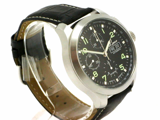 ラコ 500本限定 自動巻 クロノグラフ 42mm 852944 新品 Laco
