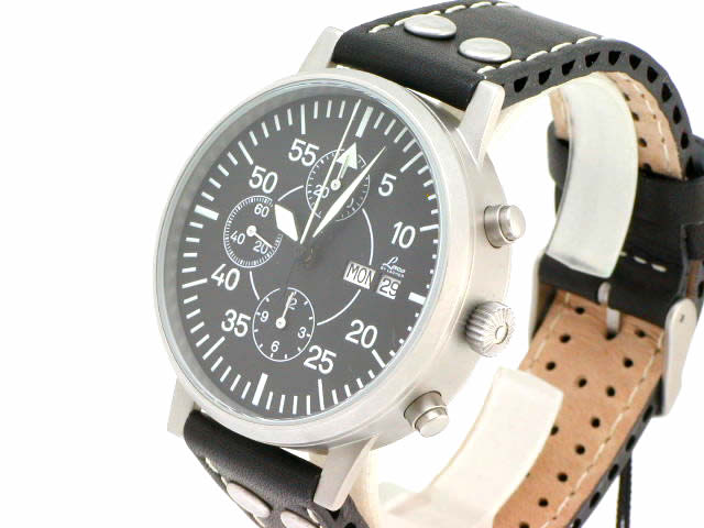 laco ETA7750 自動巻 Ref.860890 Valjoux775 ラコ オートマチック クロノグラフ デイデイト 42mm 860890 新品