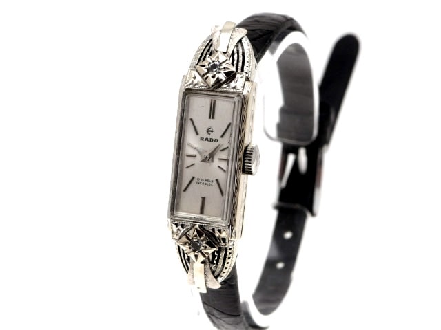 ラドー 14KWG レディス 21石 手巻 OH済 1950年代