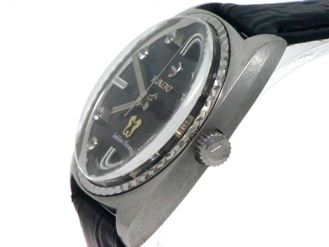 ラドー ゴールデンホース 11896 8Pダイヤ 自動巻 OH済 1970年代 Rado