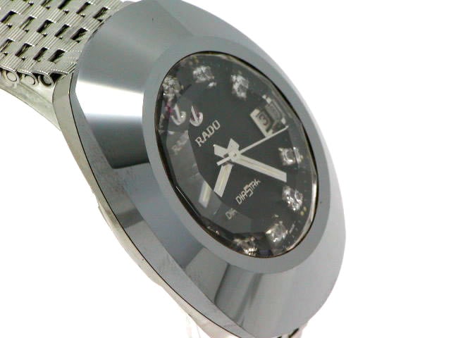 ラドー ダイヤスター カットガラス 自動巻 OH済 1970年代 Rado