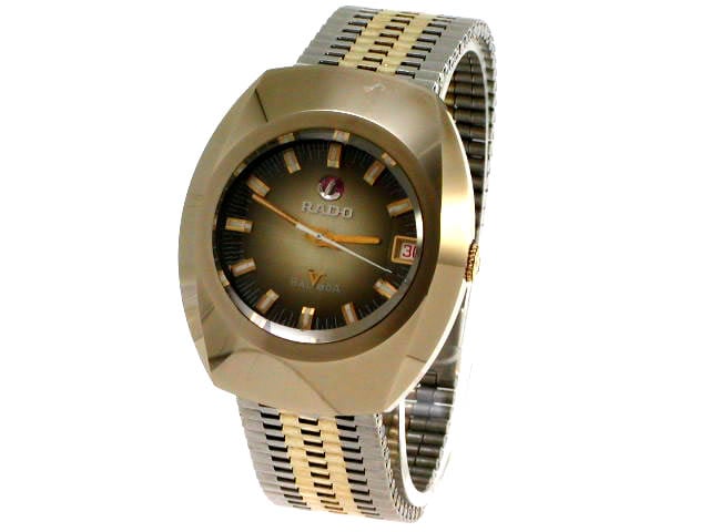 ラドー バルボア 金色 グラデーションダイヤル 自動巻 1970年代