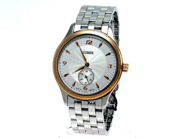 リメス U6366-LH1.3EG ETA7001 手巻 スモールセコンド 18KYGベゼル USED　