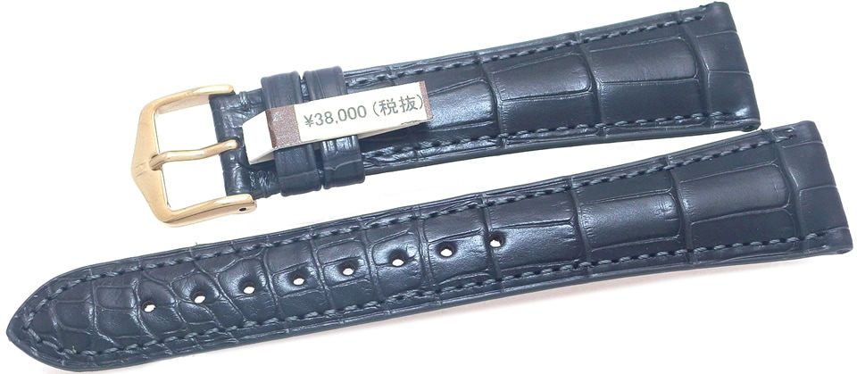 最終価格【ロンジン】セミマットグレー アリゲーター ストラップ MEN'S