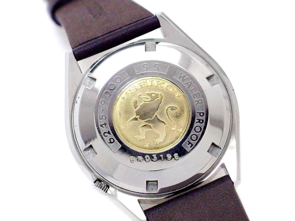 （坂崎）グランドセイコー 6245-9000 35石 自動巻 62GS グランドセイコー 6245-9000 初期型 獅子メダリオン 35石 自動巻