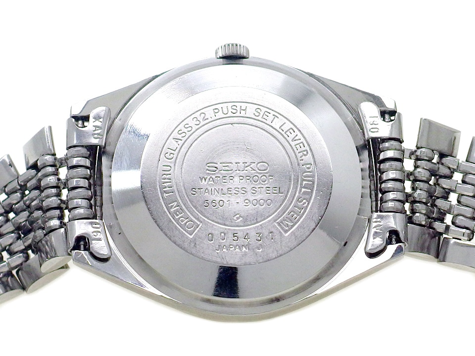 セイコー ロードマチック 5601-9000 自動巻 純正ブレスレット OH済