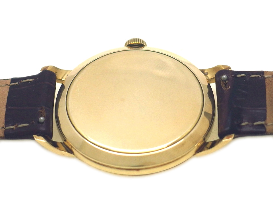 オメガ 14K 30mmキャリバー Ref.2685 17石 Cal.266 手巻 OH済 1956年