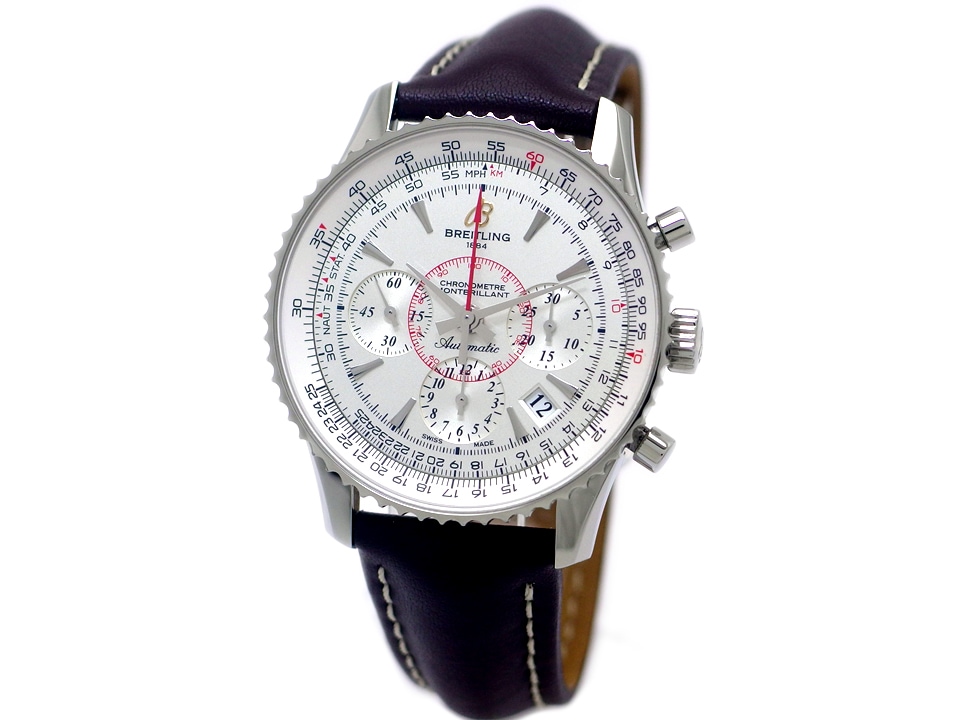 【美品】ブライトリング モンブリラン01 AB0130 A033G09W 自動巻 2012年以降 USED　Breitling
