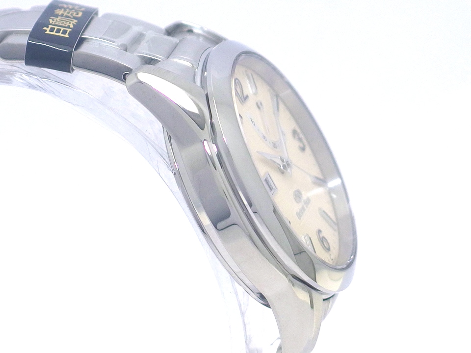 オリエントスター オートマチック デイト WZ0291FD アイボリー文字盤