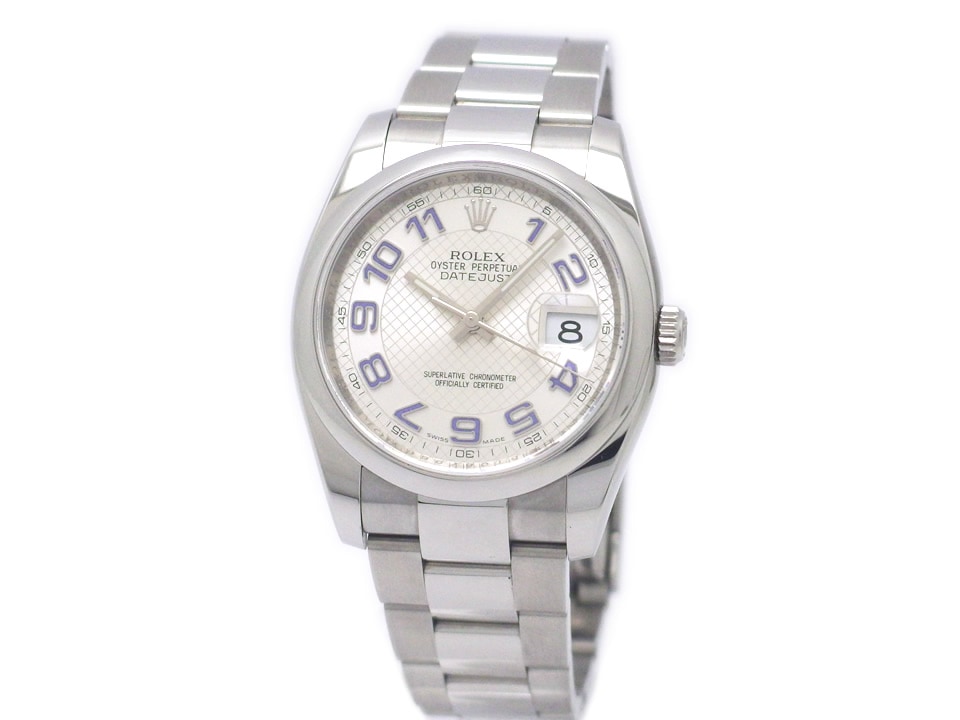 ロレックス デイトジャスト Ref.116200 アラビア Cal.3135 自動巻 2015年頃 USED Rolex