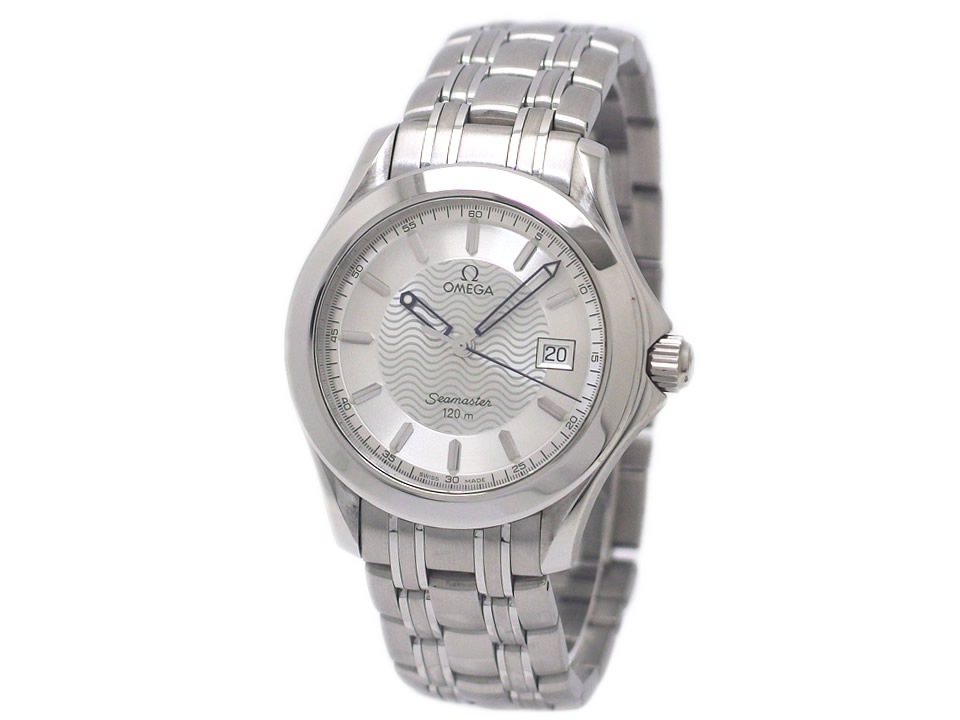 OMEGA Seamaster シルバー文字盤 Omega Seamaster シルバー文字盤