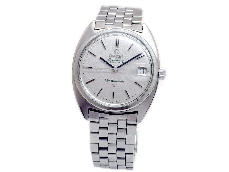 オメガ コンステレーション 168.017 SP 絹目文字盤 Cal.564 自動巻 OH済 1969年製 Omega