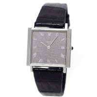 コルム スクエア Ref.57155 グレー文字盤 箱・純正尾錠付き 21石 Cal.7001 手巻き OH済 1970年代