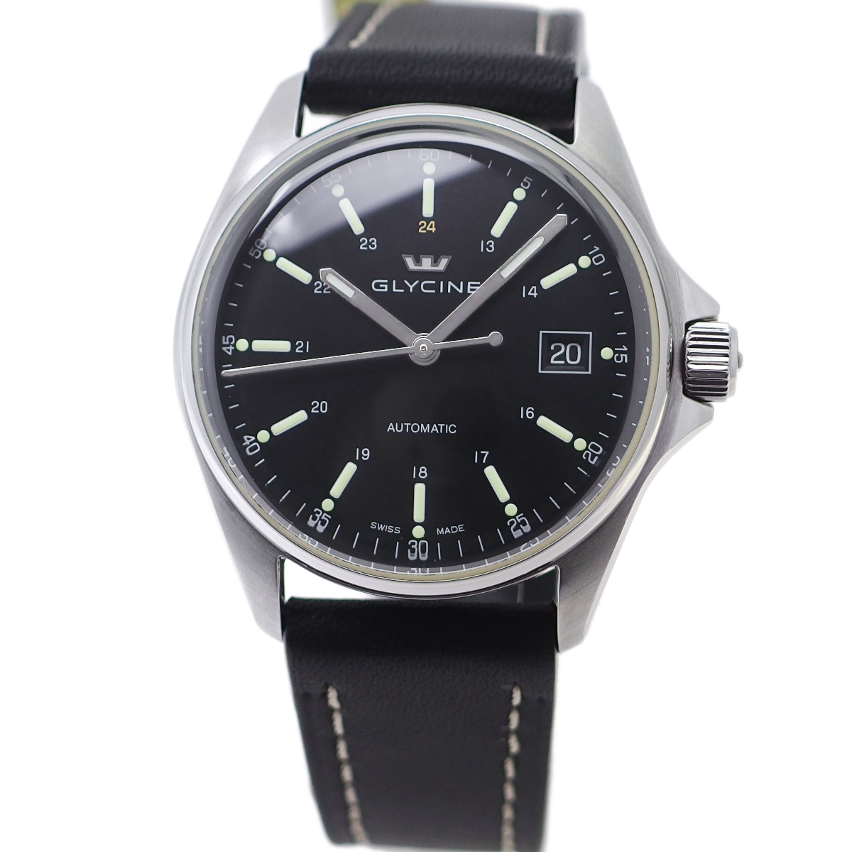 グライシン コンバット クラシック 37.6mm Ref.3916.4 Cal.GL224 25石 自動巻 USED