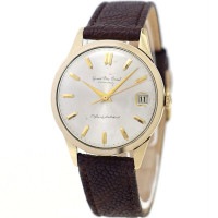 グランプリオリエント カレンダー S84063 14金張り 35.2mm 25石 手巻 OH済 1961年頃