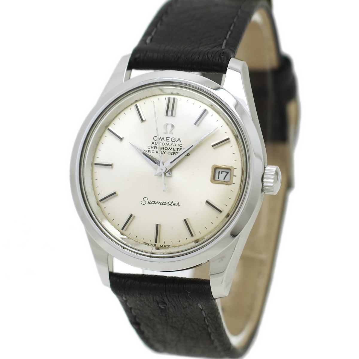 オメガ シーマスター クロノメーター 168.024 純正尾錠 Cal.564 自動巻 OH済 1968年製