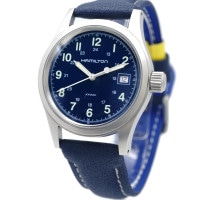ハミルトン カーキ 38mm H684110 ネイビー文字盤 クオーツ USED Hamilton