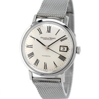 IWC Ref.818AD 純正メッシュブレス Cal.8541B 自動巻 OH済 1972年製 International Watch Co