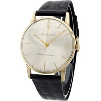 セイコー ゴールドフェザー 15008 渦巻文字盤 14金張り 25石 手巻 OH済 昭和35年/1960年製 Seiko