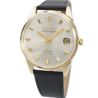 シチズン スーパーデラックスデイト HODF51402 14金張り 37mmケース 25石 手巻 OH済 昭和40年製/1965年製