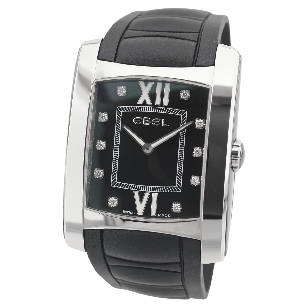 エベル BRASILIA ブラジリア 9256M43 10Pダイヤ クォーツ USED