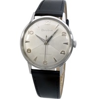 ブローバ 飛びアラビア文字盤 センターセコンド Cal.11AFC 17石 手巻 OH済 M1 1961年製 BULOVA