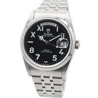 チュードル プリンス デイトデイ 76200 ユニークダイヤル 黒 2025年8月OH済 正規保証書・箱付