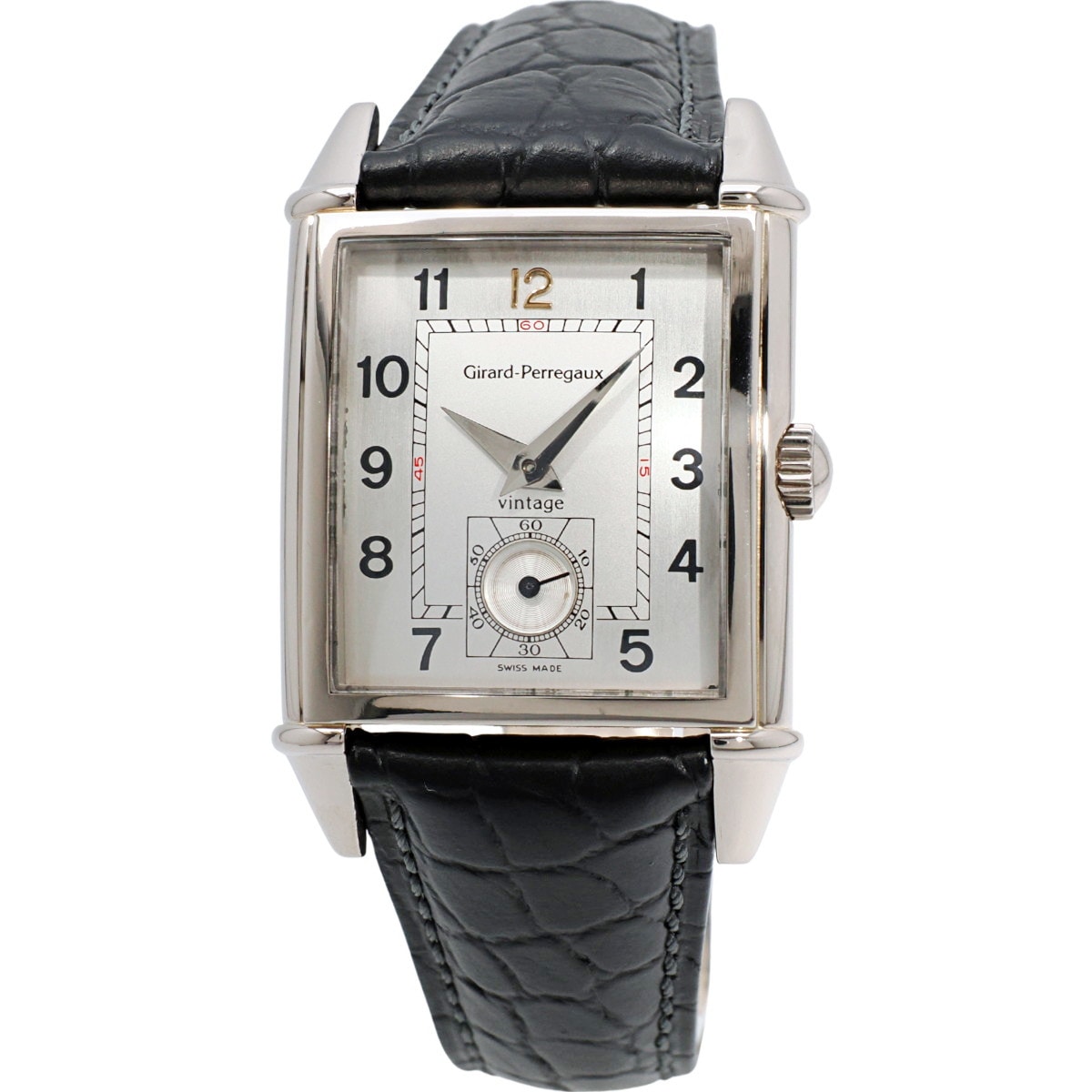 ジラール・ペルゴ ジャイロマチック ヴィンテージ 17石 メンズ 腕時計 手巻き ジラール・ペルゴ ジャイロマチック ヴィンテージ 17石 メンズ