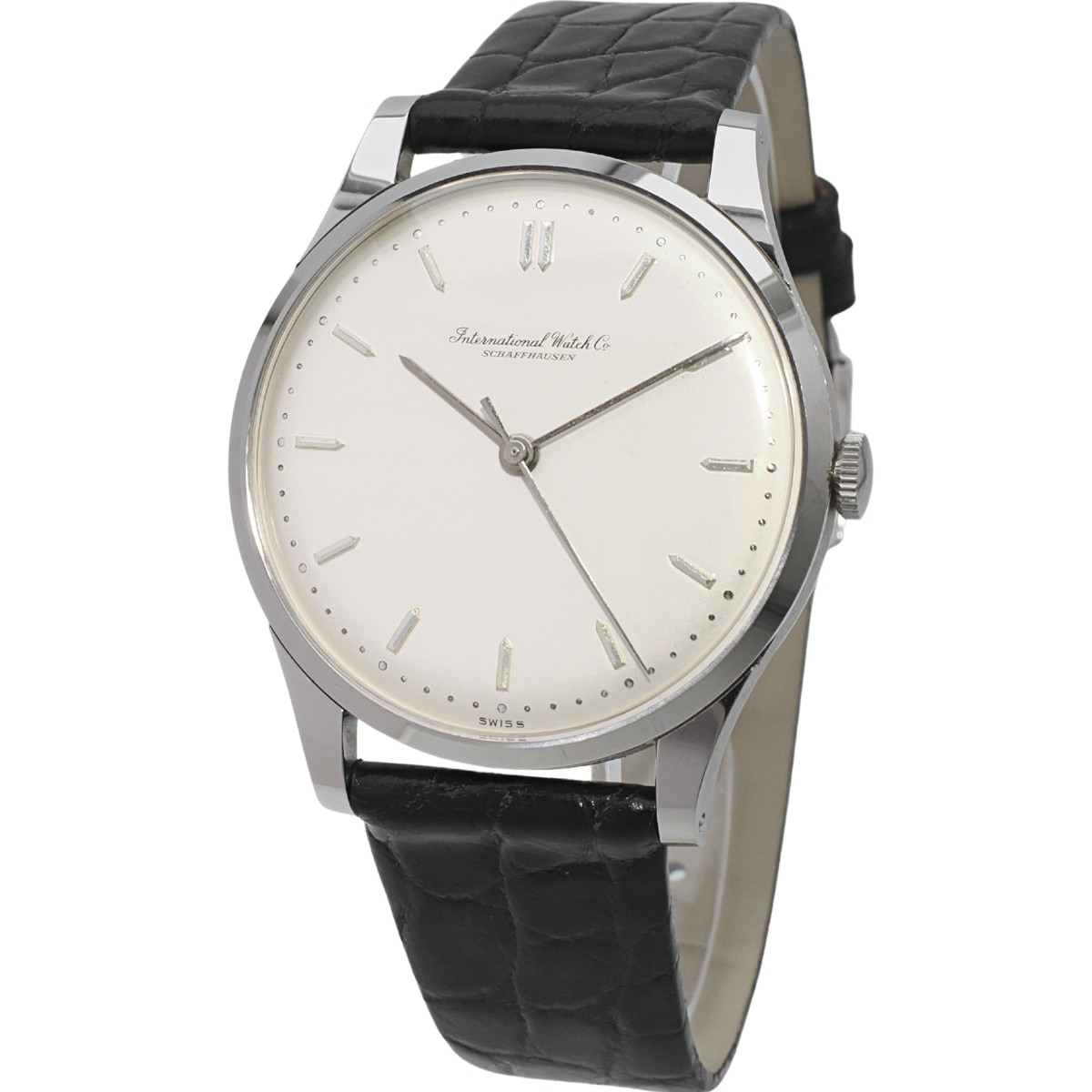 IWC ラウンドケース Cal.89 手巻き 純正尾錠付き OH済 1963年製