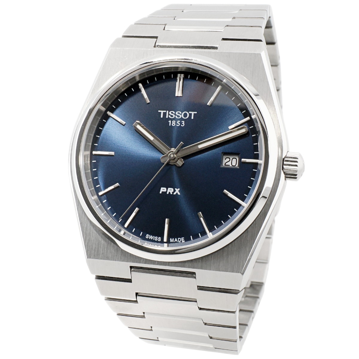 ティソ PRX 40mm ブルー文字盤 (T137.410.11.041.00) クォーツ 2021年