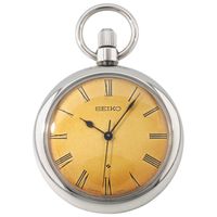 セイコー 懐中時計 5740-0080 ステンレス SEIKO革カバー付 10振動 ロードマーベルCal.5740C 手巻 OH済 1968年製（昭和43年）
