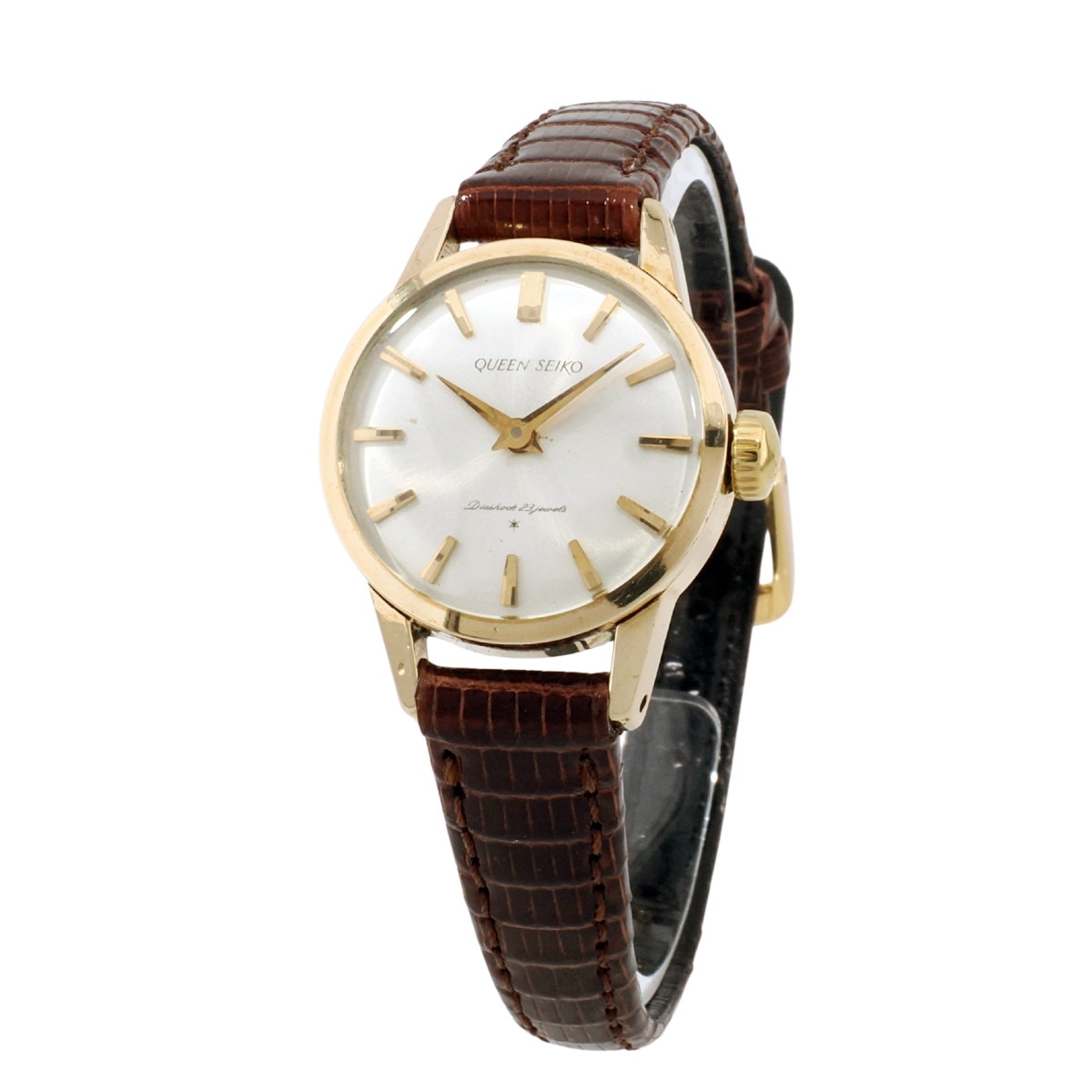 美品 SEIKO ゴールド×シャンパンゴールド文字盤 1990 ドレスウォッチ グランドセイコーと言えば…シャンパンゴールドの文字盤カラーが印象的