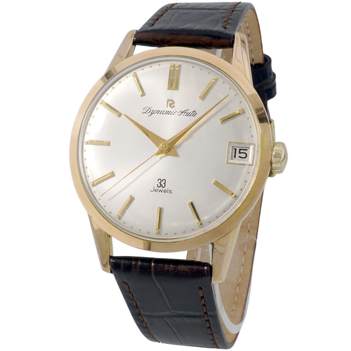 リコー ダイナミック オート Ref.57106 金メッキ 33石 自動巻 OH済 1960年代