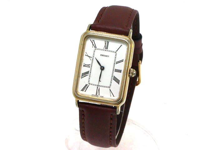 セイコー シャリオ 2220-3460 角型 GP 手巻 OH済み 昭和50年製