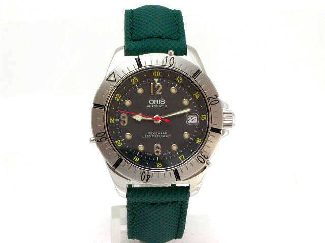 ORIS クラシックスポーツダイバー 絶盤 オリス クラシック スポーツ ダイバー 替ベルトつき 38mm 633