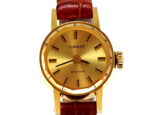 ティソ サファイヤ 婦人用手巻 1960年代