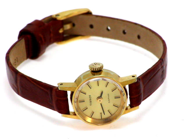 ティソ サファイヤ 婦人用手巻 1960年代