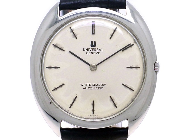 ユニバーサルジュネーブ ホワイトシャドウ Cal.66 25石 自動巻 OH済 1966年製