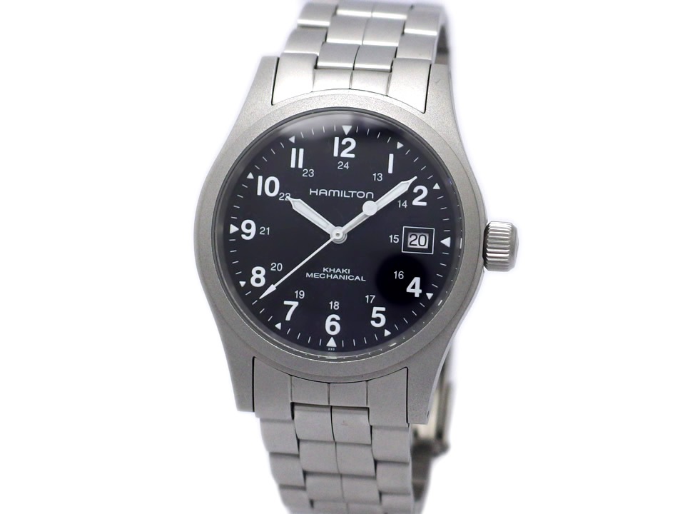 40mm ハミルトンカーキ Khaki H695190 手巻き腕時計 楽天市場】【HAMILTON】ハミルトン カーキ フィールド デイト