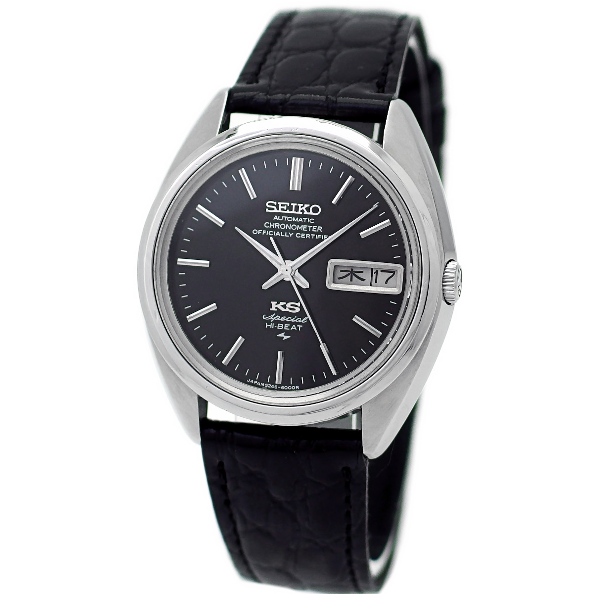 キングセイコー クロノメータースペシャル 5246-6000 ワンピースケース KS尾錠 自動巻 OH済 昭和47年/1972年製