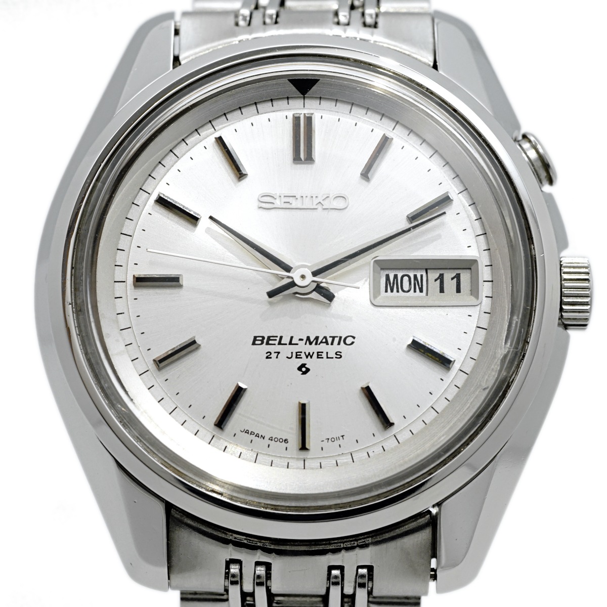 セイコー ベルマチック デイデイト 4006-7012 純正ブレス 自動巻 OH済 昭和50年/1975年製 Seiko