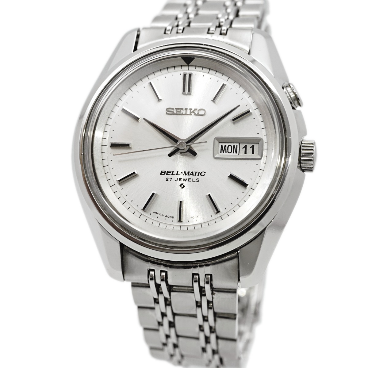 セイコー ベルマチック デイデイト 4006-7012 純正ブレス 自動巻 OH済 昭和50年/1975年製 Seiko