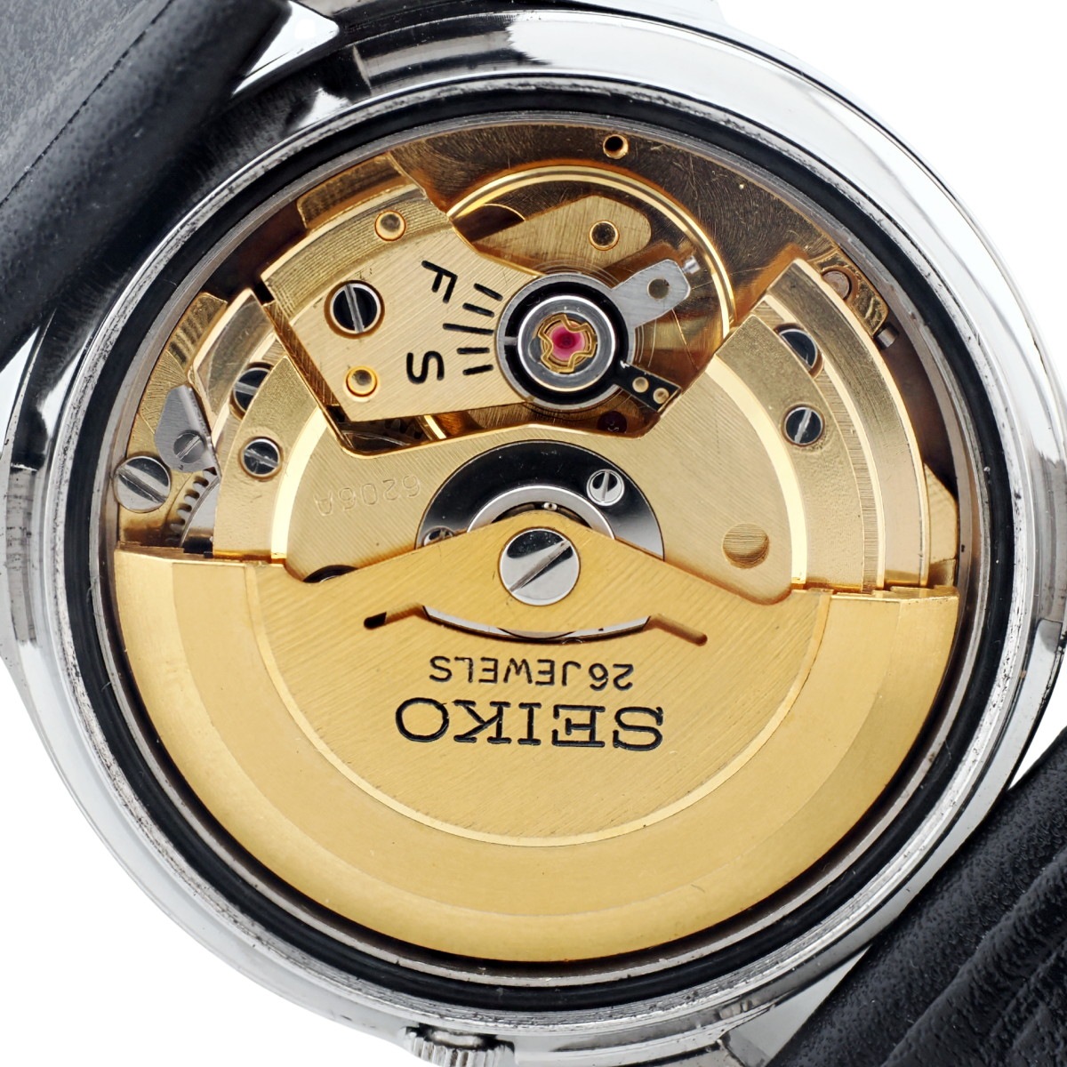 セイコー マチック ウィークデーター 6206-8010 金色ムーブメント Cal.6206A 26石 自動巻 OH済 昭和40年/1965年製