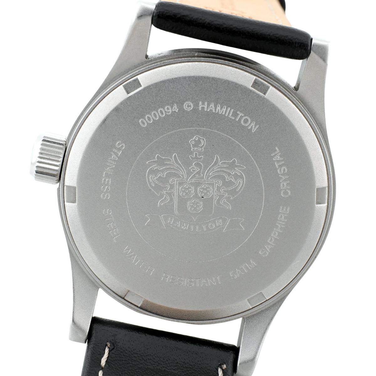 ハミルトン カーキ メカニカル 33mm 000094 ブラック文字盤 Cal.2804-2