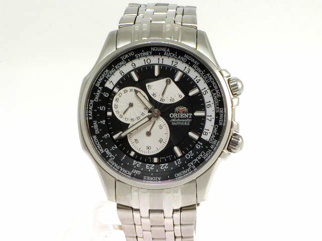 オリエント オートマチック ワールドタイム WV0021EY 自動巻き USED
