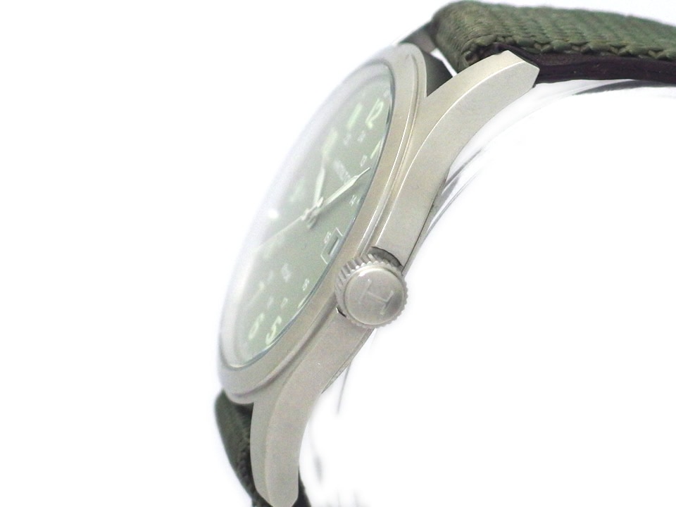 ハミルトン カーキ 000092 グリーン文字盤 42mm クオーツ USED Hamilton