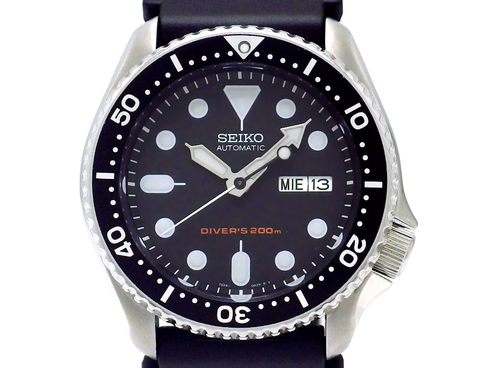 セイコー ダイバー 200m 逆輸入モデル SKX007K1 自動巻 USED Seiko